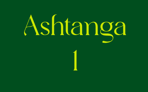 Ashtanga 1 - Opening Offer